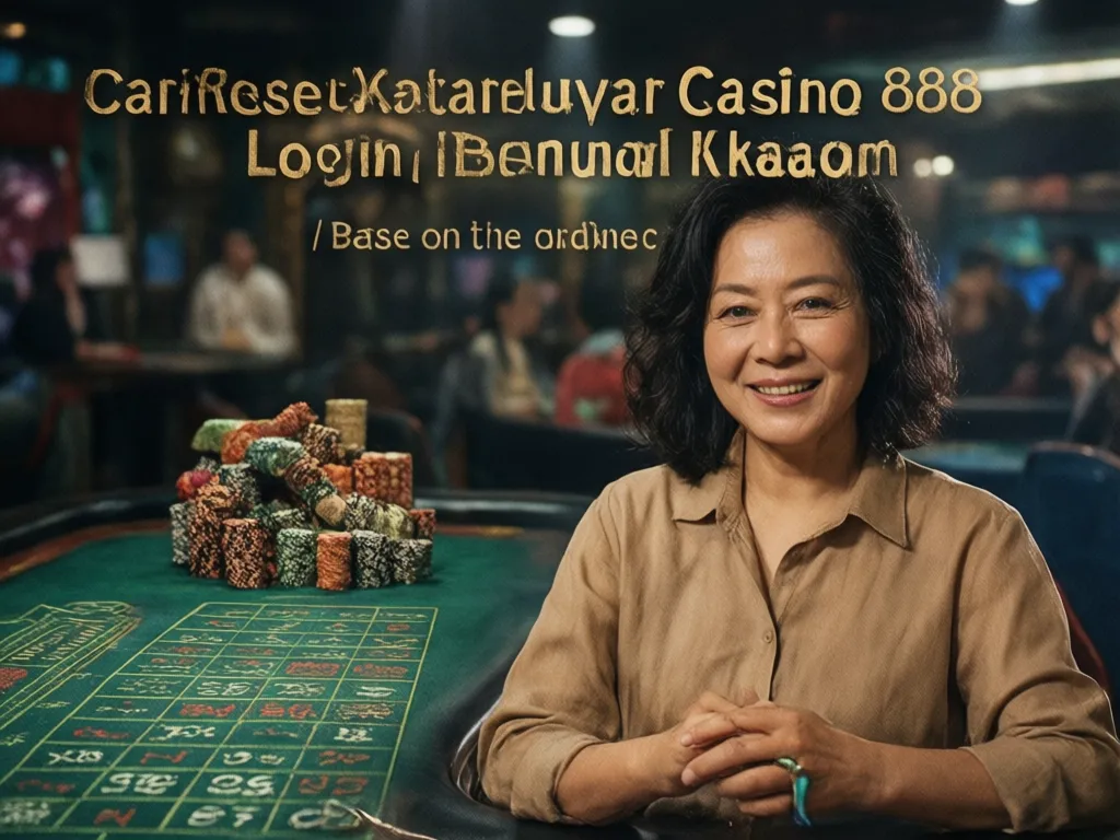 Reset Kata Laluan Casino 888